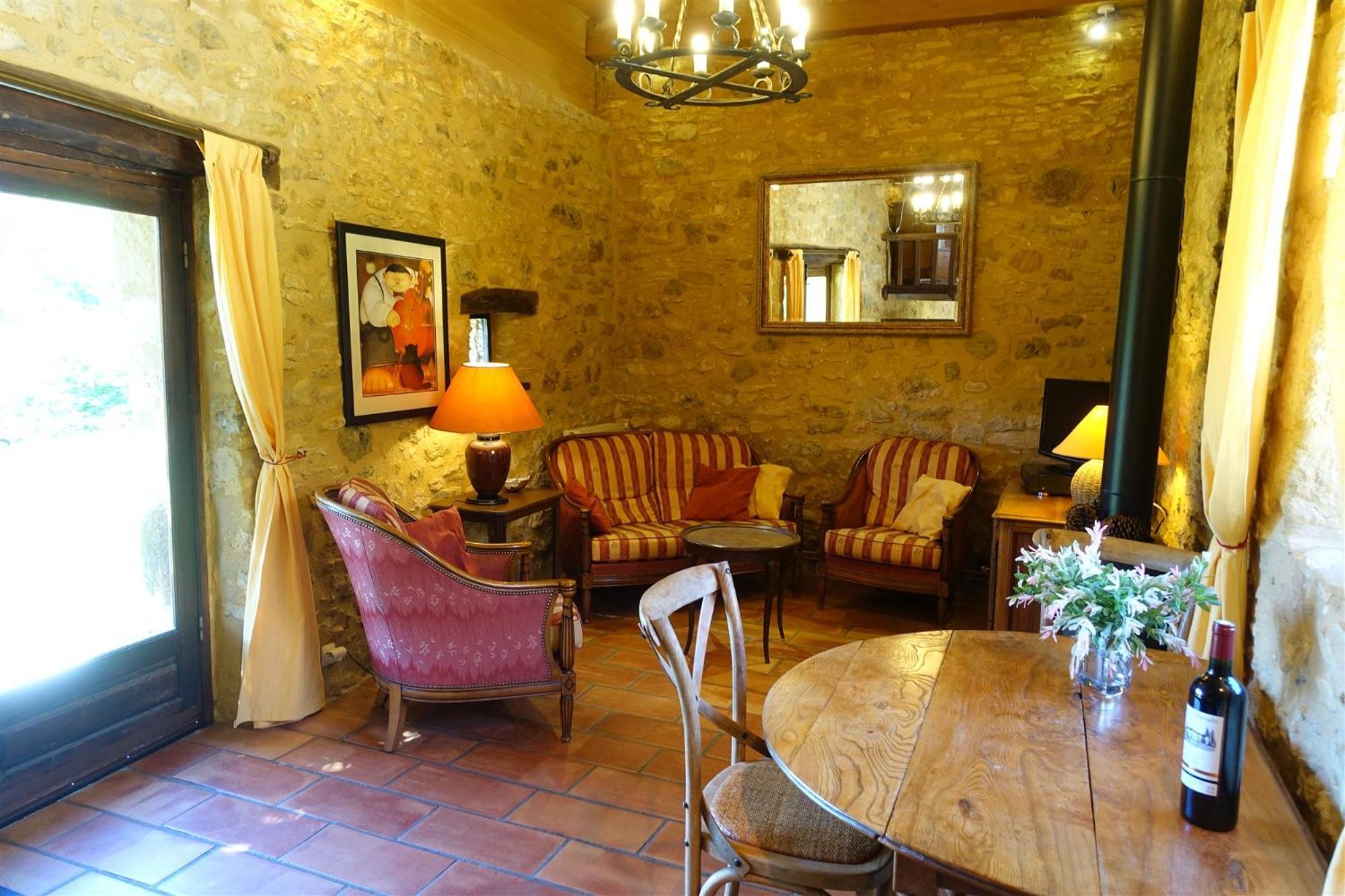 Domaine De Cournet Haut, A 17Th Century Property Set On A Calm, Idyllic Domain With Pool, Tennis, Bikes And More Les Vauries Zimmer foto