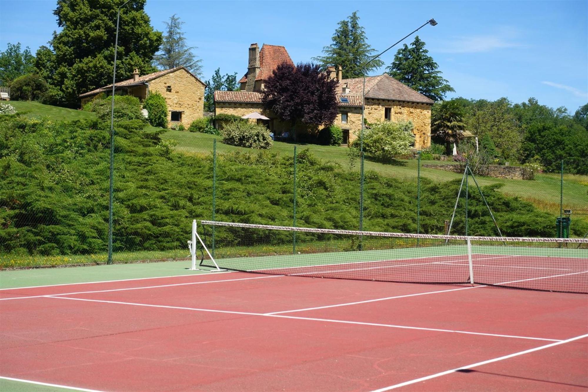 Domaine De Cournet Haut, A 17Th Century Property Set On A Calm, Idyllic Domain With Pool, Tennis, Bikes And More Les Vauries Exterior foto